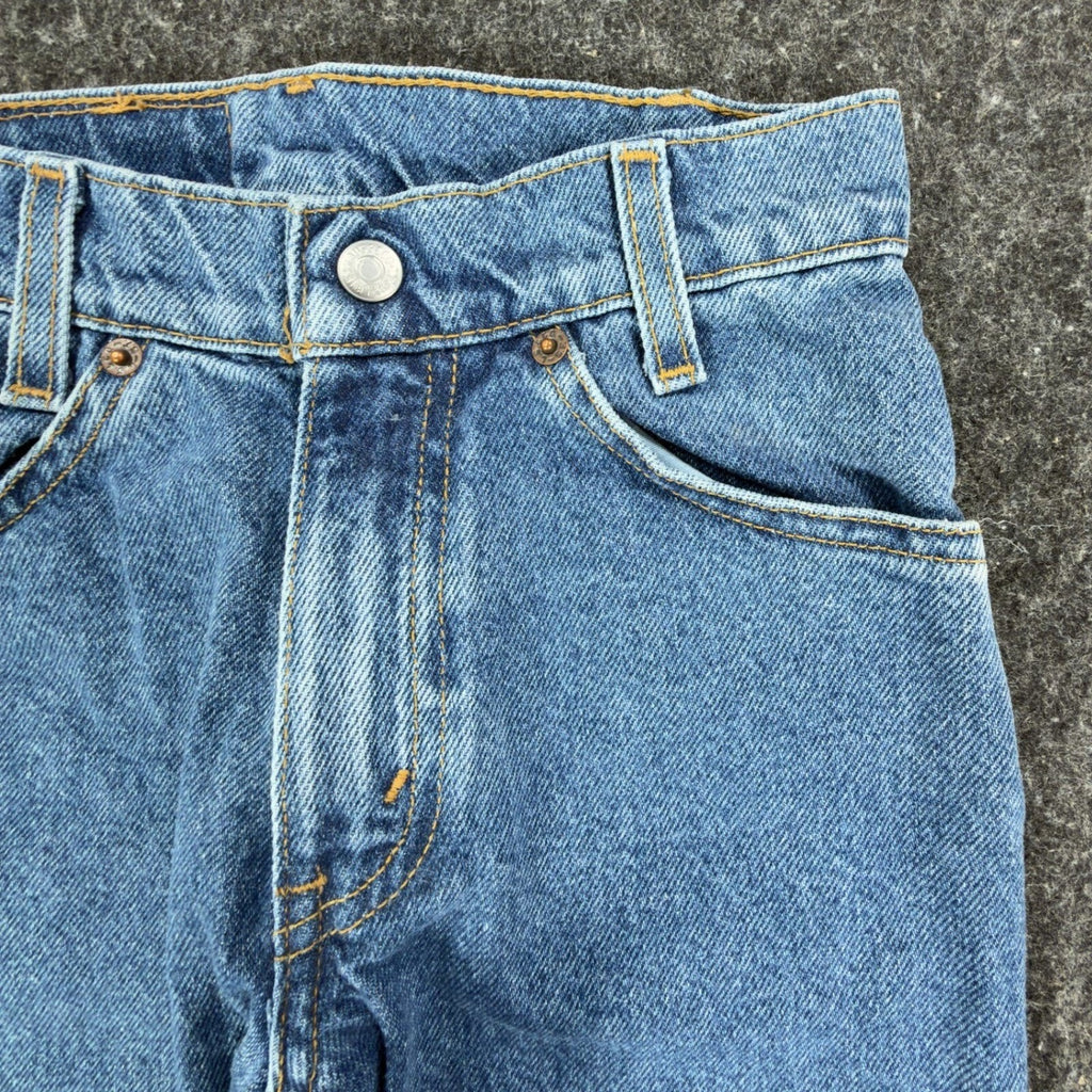 Levi's 550 Relaxed Fit Denim Shorts Mens 28 Blue Cotton Modern Excellent