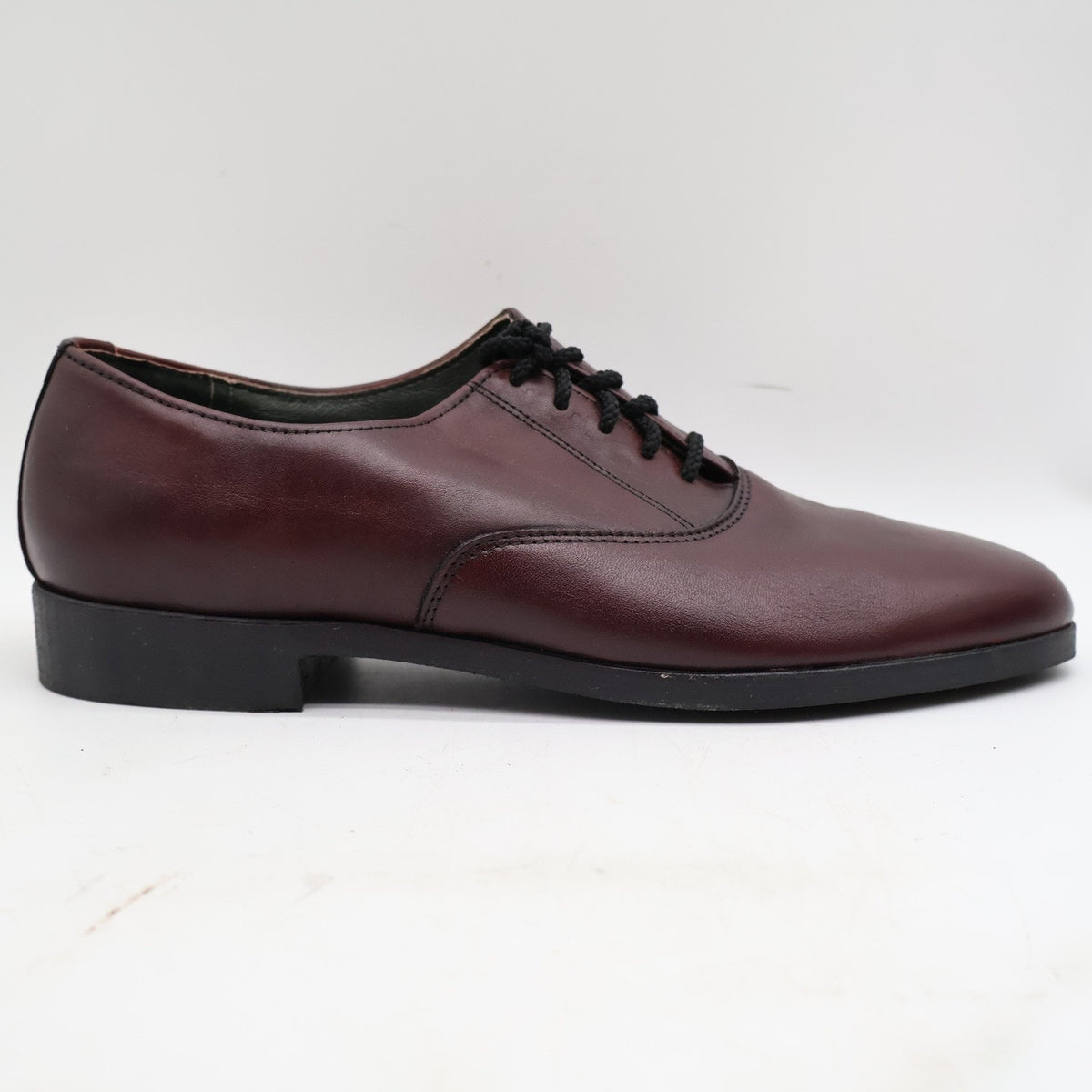 Vintage Armadillos Stanford II Burgundy Leather Oxfords Men's 10M USA Made New
