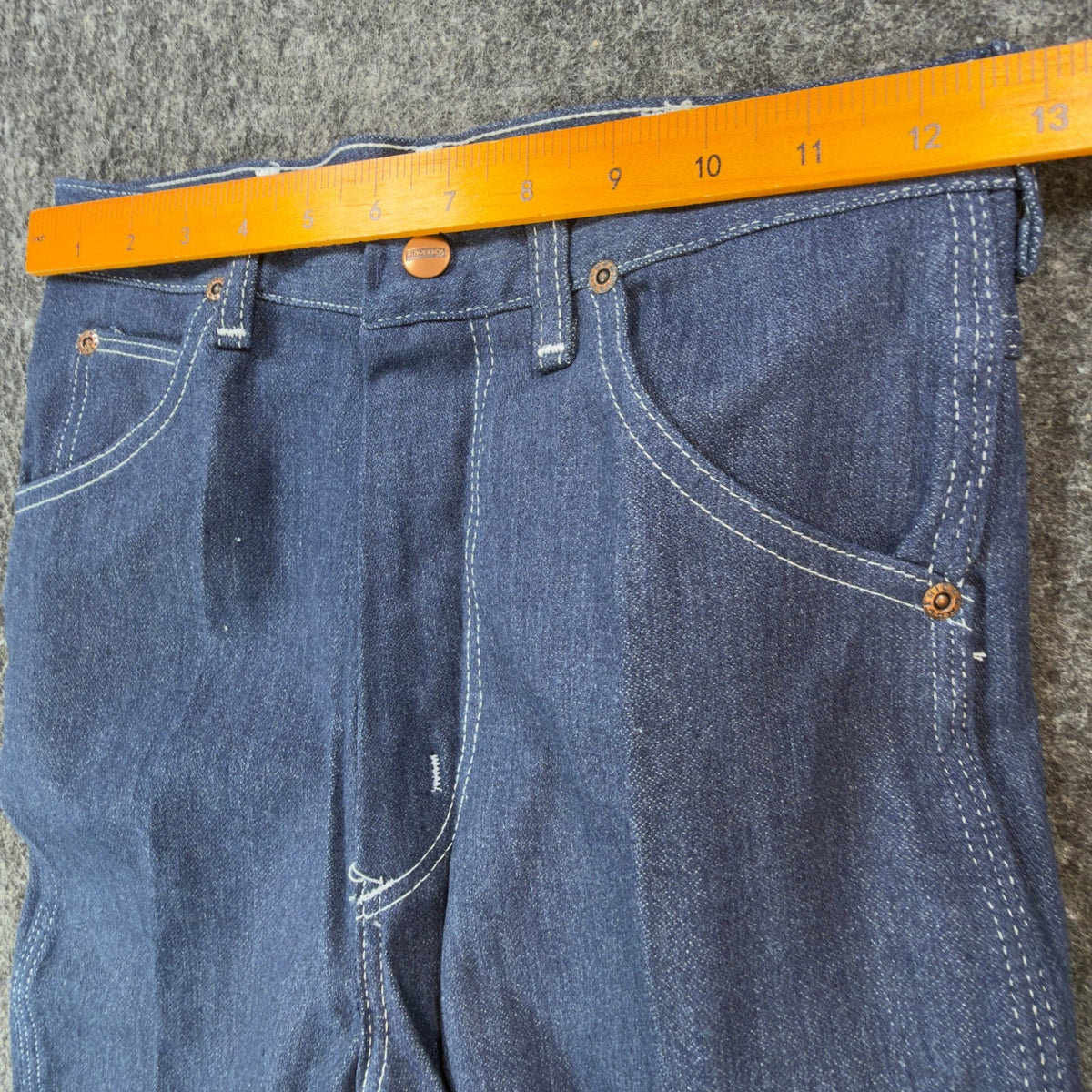 Maverick Vintage 70s Jeans Boys 16 Slim USA Blue Denim NWT Z128MNS 26x29