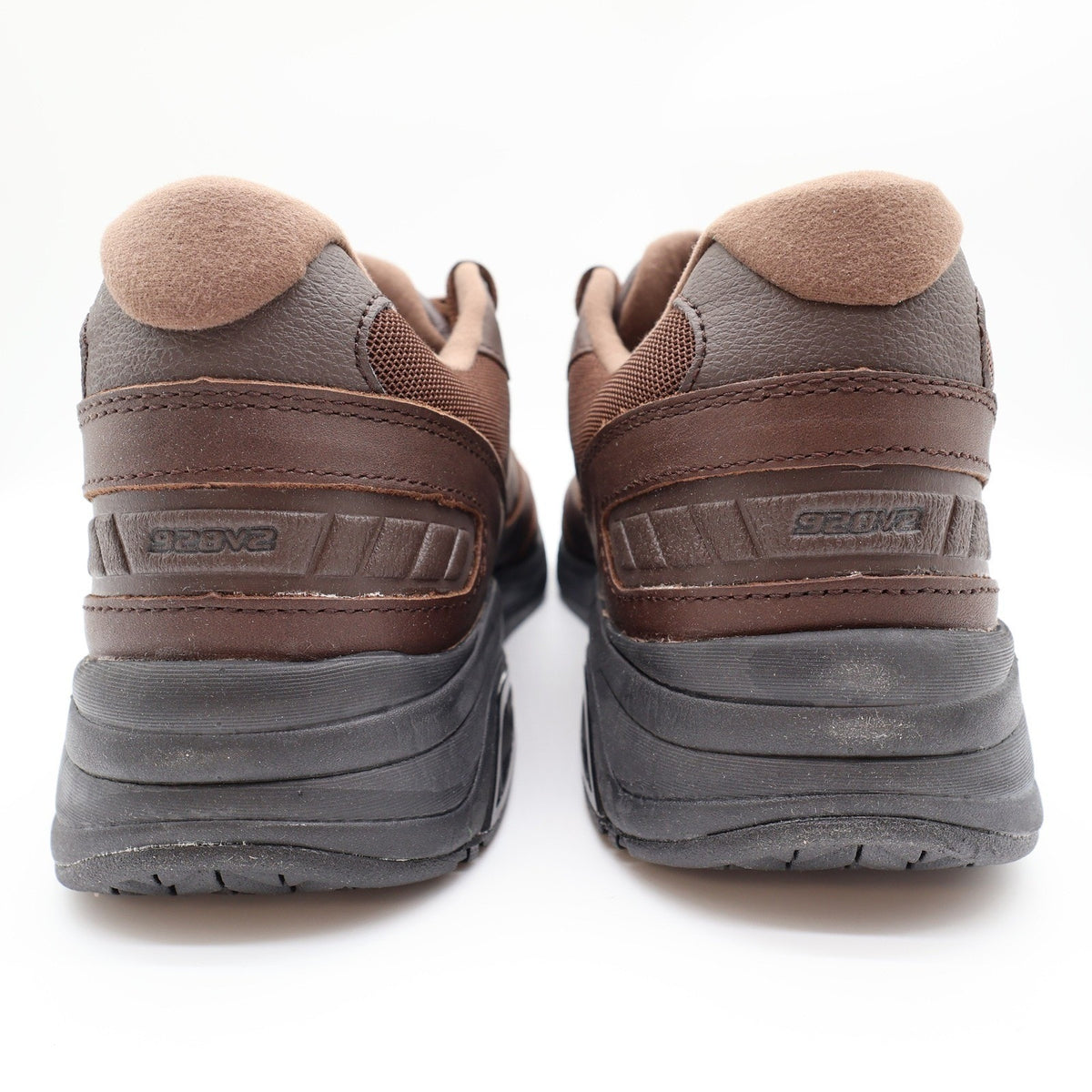 New Balance 928v2 Mens 10.5 Brown Leather Walking Shoes MW928BR2 Rollbar NEW