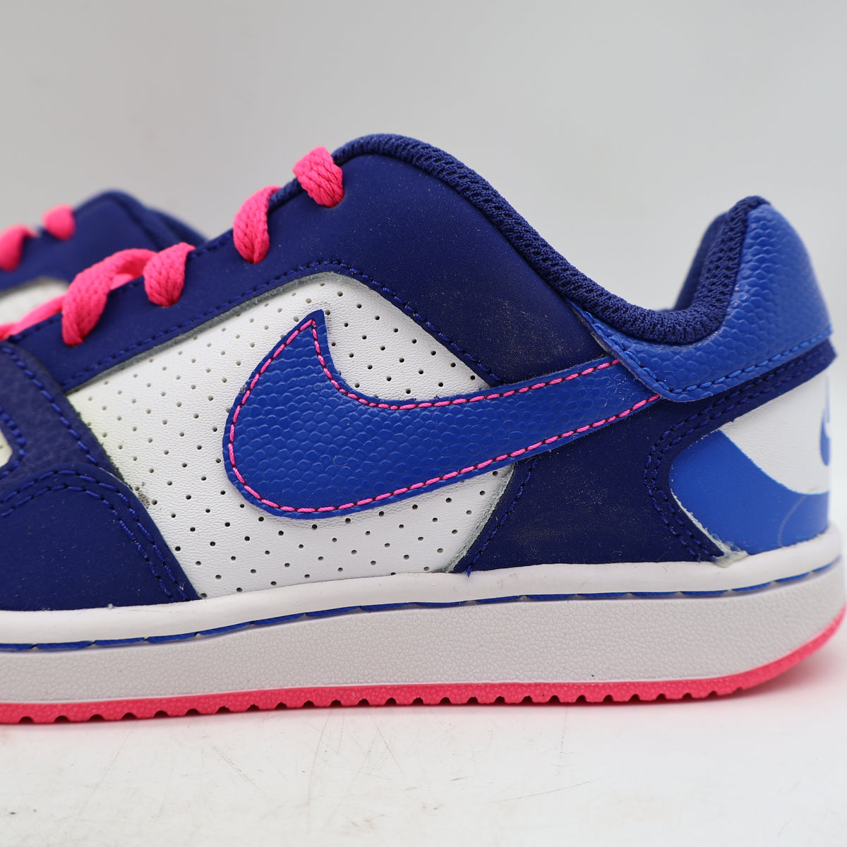 Nike Son of Force PS Youth 1Y White Hyper Cobalt Pink Sneakers 2014 616497-103