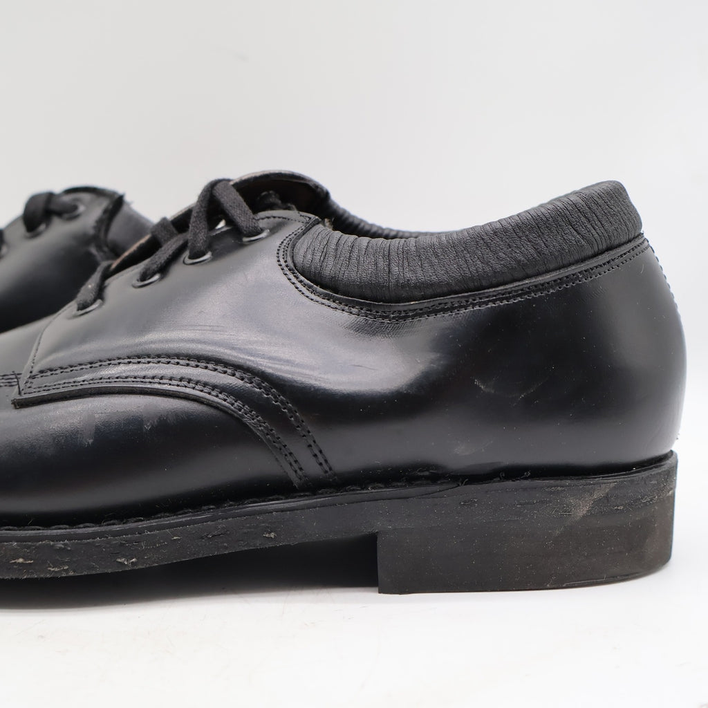 Cedar Crest Oxford Shoes Mens 7E Black Leather Moc Toe Deadstock Vintage – photo 4 of 17