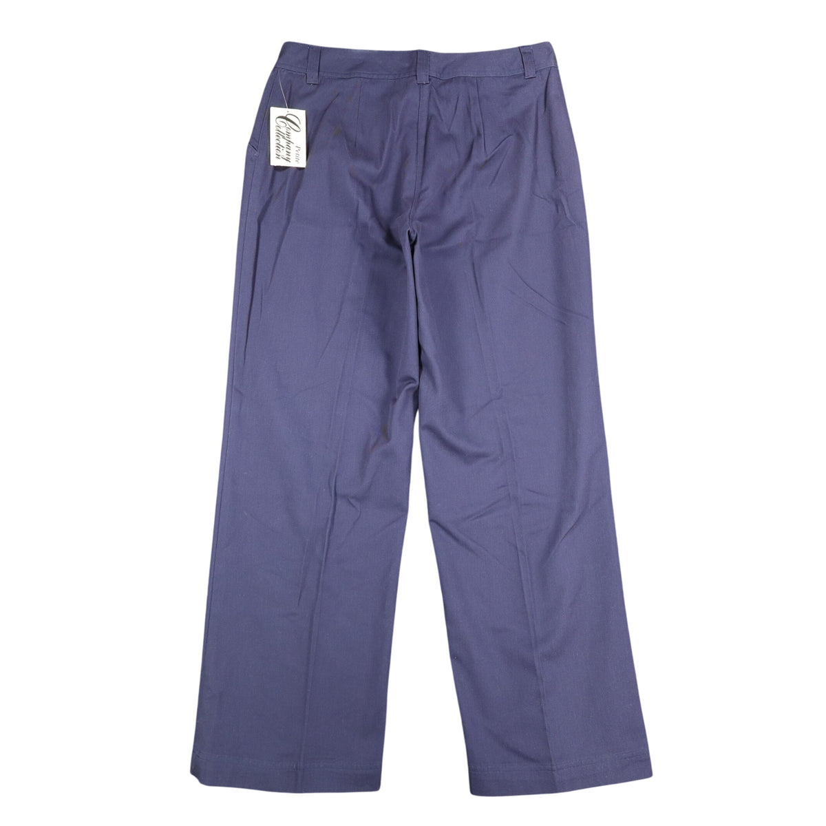 Company Collection Womens 12 Vintage Chic Navy Straight Leg Trousers NWT