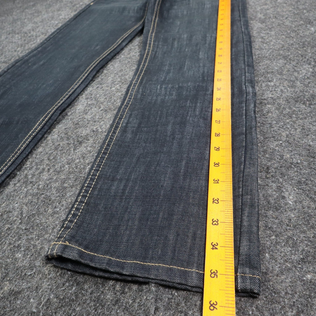 Levi's 505 Boys 12 Regular W26 L27 Dark Wash Indigo Straight Leg Jeans Deadstock