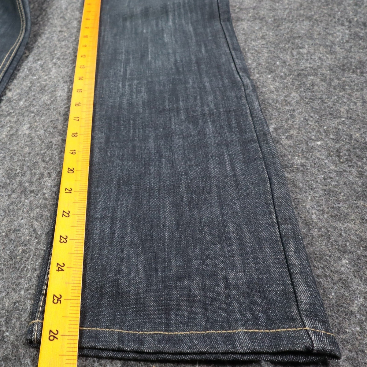 Levi's 505 Boys 12 Regular W26 L27 Dark Wash Indigo Straight Leg Jeans Deadstock