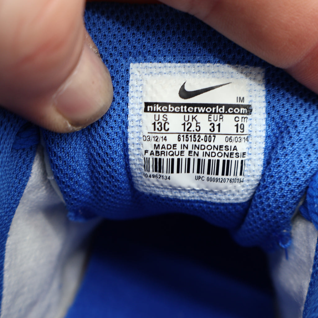 Nike Son of Force PS Kids 13C Blue Grey Black Sneakers 2014 Deadstock 615152-007 – photo 8 of 18