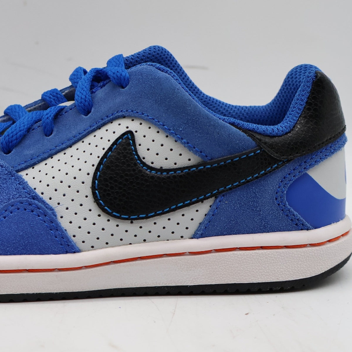 Nike Son of Force PS Boys 13C Pure Platinum Hyper Cobalt Sneakers 2014 Deadstock