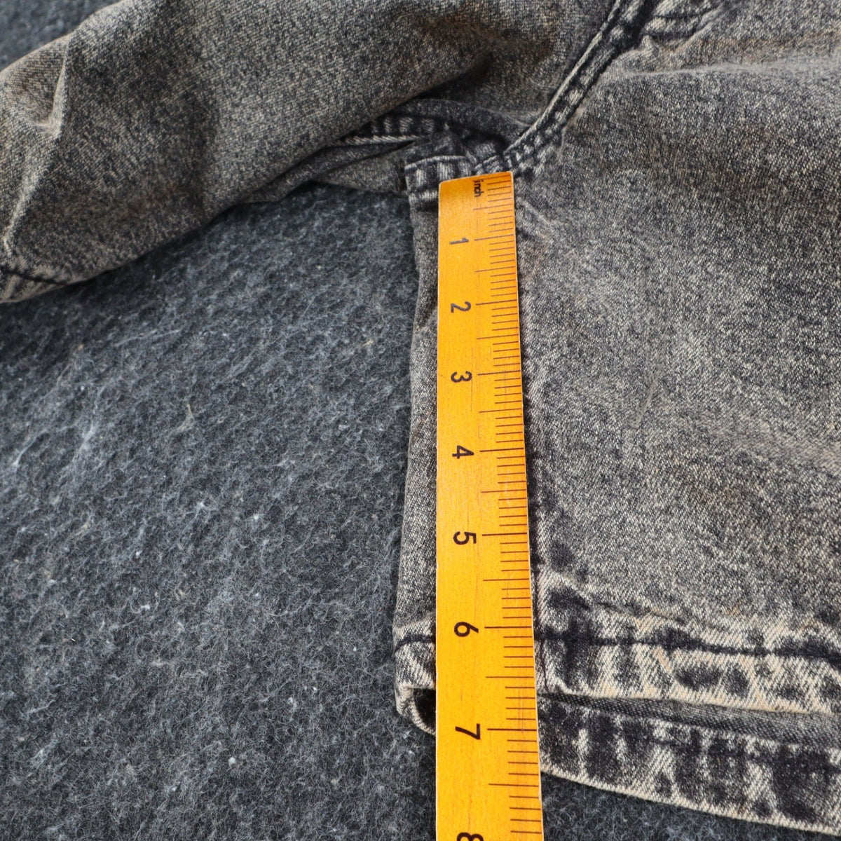 Levi's SilverTab Vintage 90s USA Acid Wash Grey Pleated Denim Shorts 29 Deadstock
