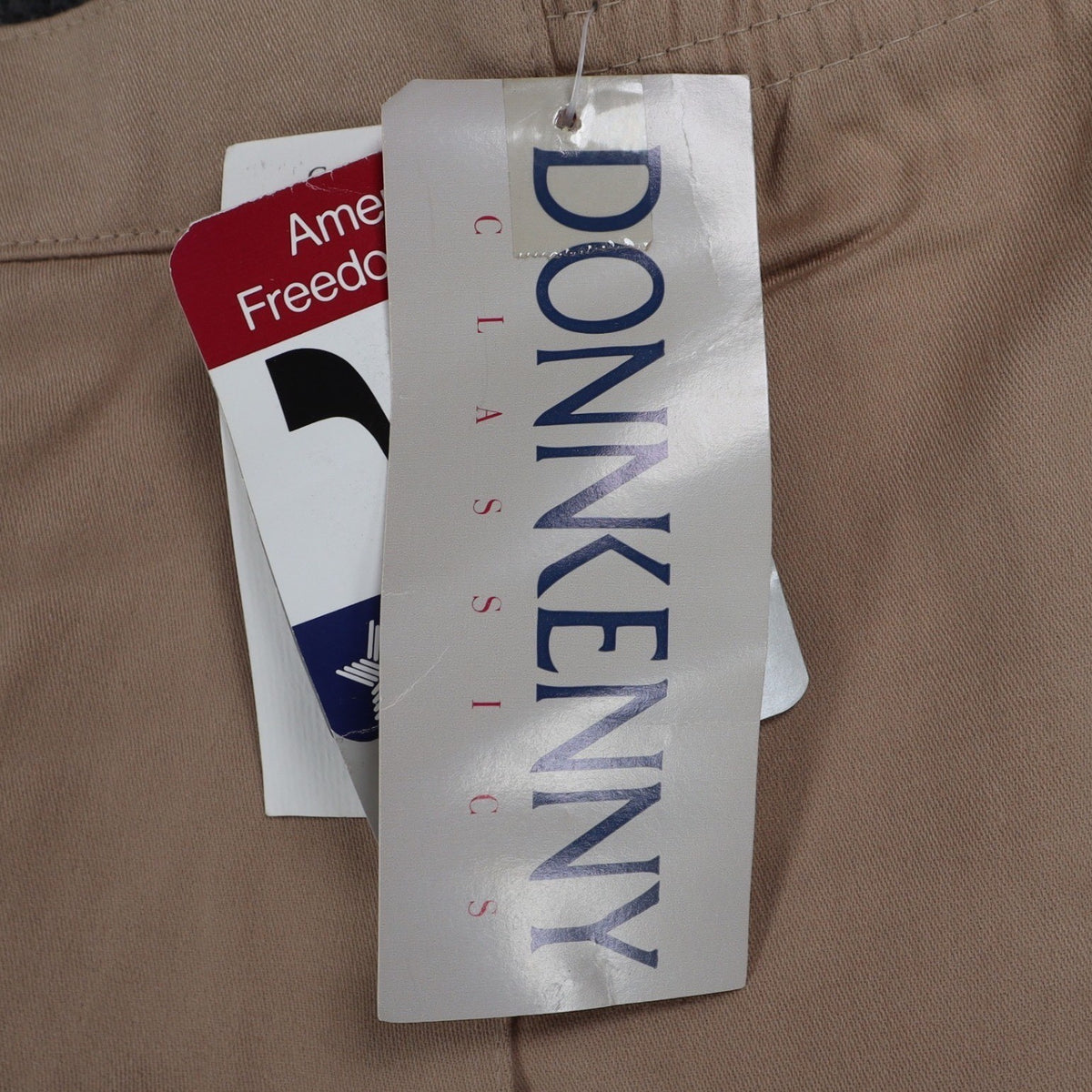 Vintage Donnkenny Classics Khaki Wrap Front Skort – Women’s Size 8 – Made in USA