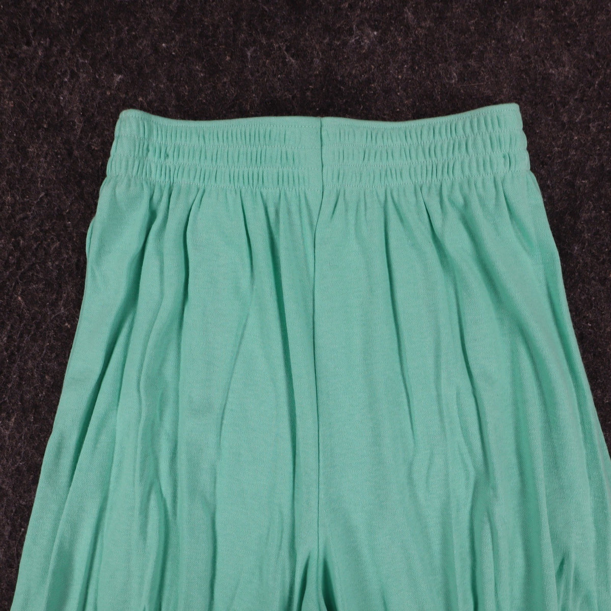 Vintage Silhouettes by Kathy Aqua Green Knit Shorts – Women’s Small – Made in USA