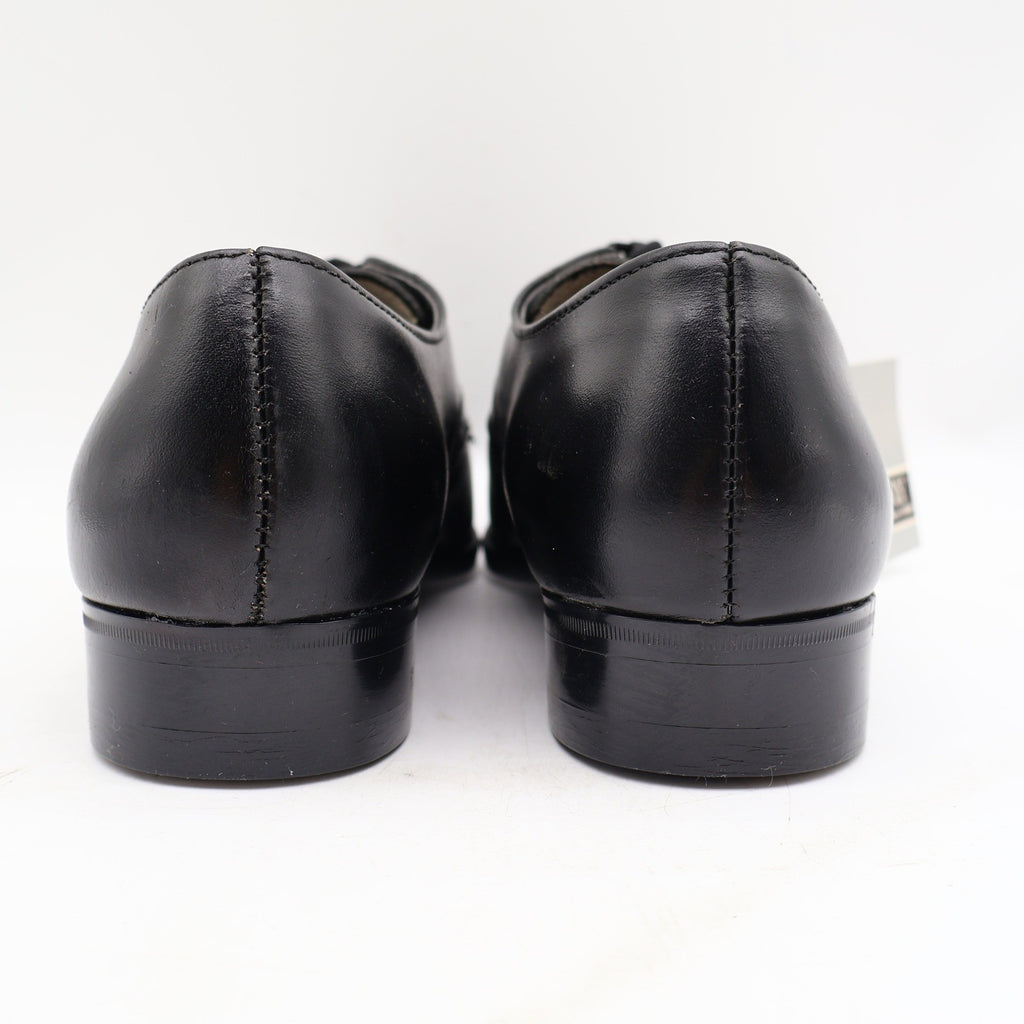 Vintage Barclay by Endicott Johnson Black Split Toe Oxford Shoes Men’s 10.5D USA Made NOS
