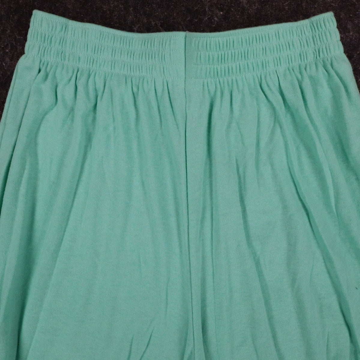 Vintage Silhouettes by Kathy Aqua Green Knit Shorts – Women’s Medium – Made in USA