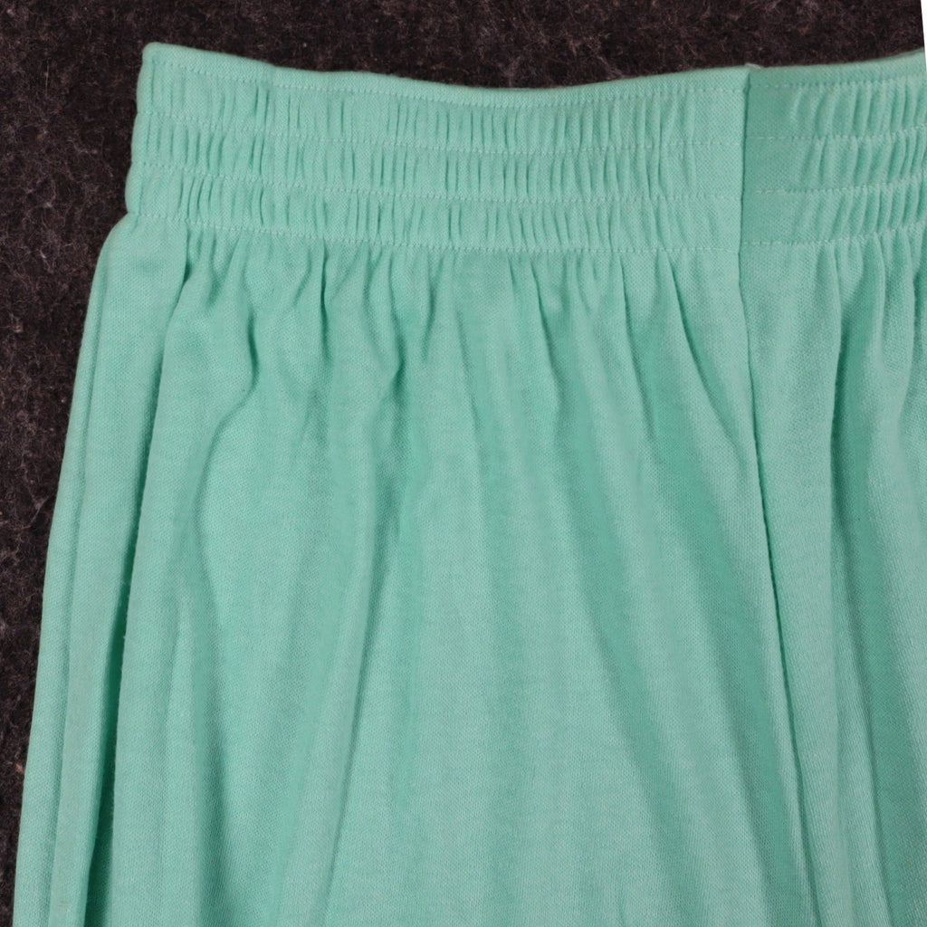 Vintage Silhouettes by Kathy Aqua Green Knit Shorts – Women’s Medium – Made in USA