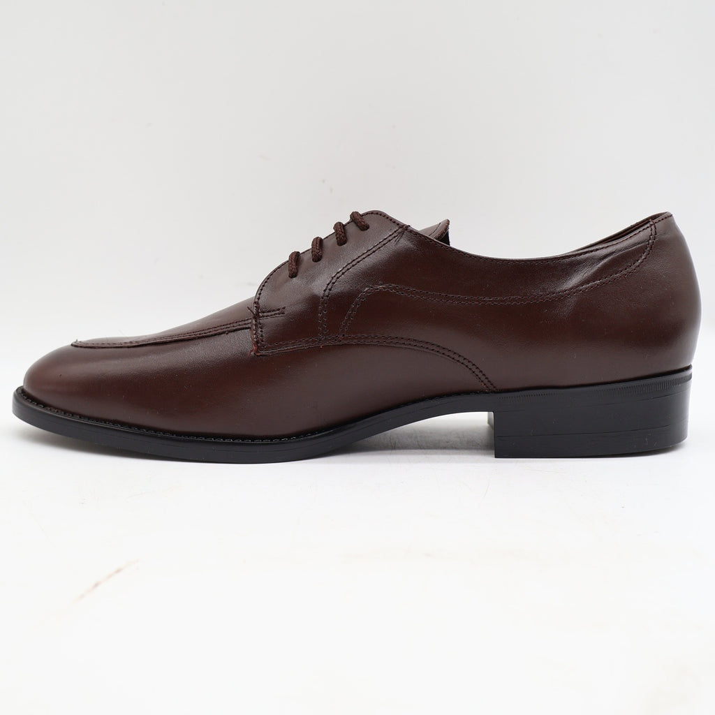 Vintage Barclay Brown Leather Apron Toe Oxford Derby Shoes Men’s 9D Deadstock