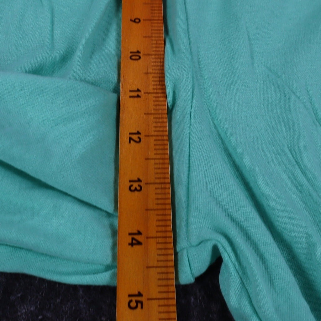 Vintage Silhouettes by Kathy Aqua Green Knit Shorts – Women’s Medium – Made in USA