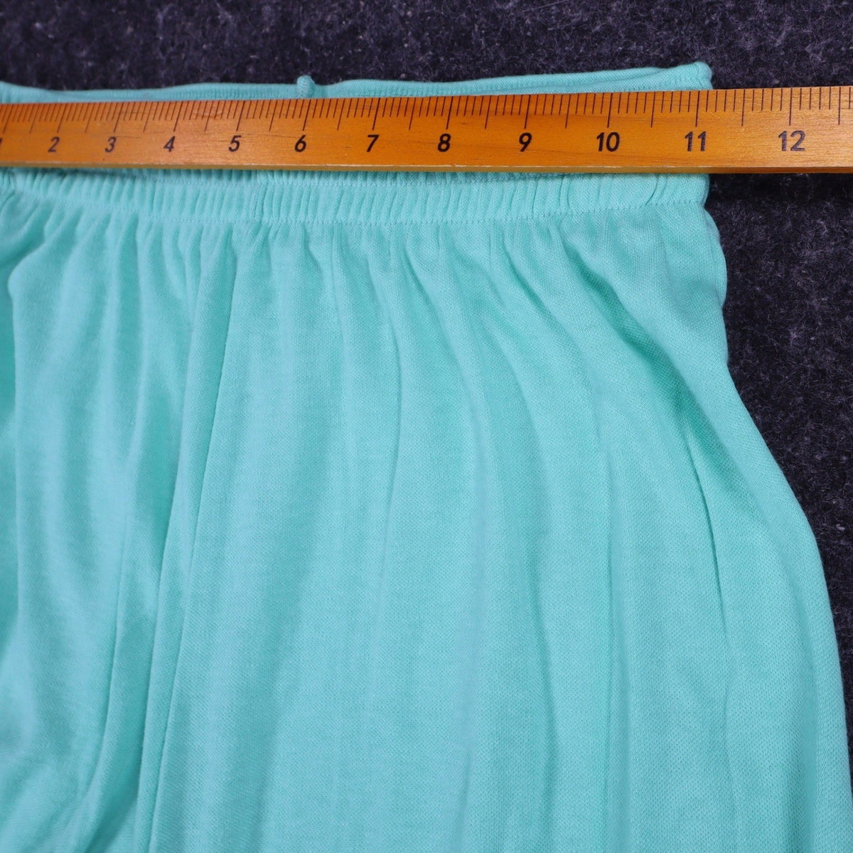 Vintage Silhouettes by Kathy Mint Green Knit Shorts Women’s Small Made in USA