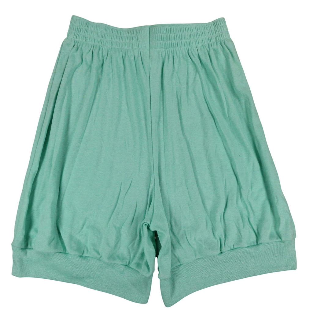 Vintage Silhouettes by Kathy Aqua Green Knit Shorts – Women’s Medium – Made in USA