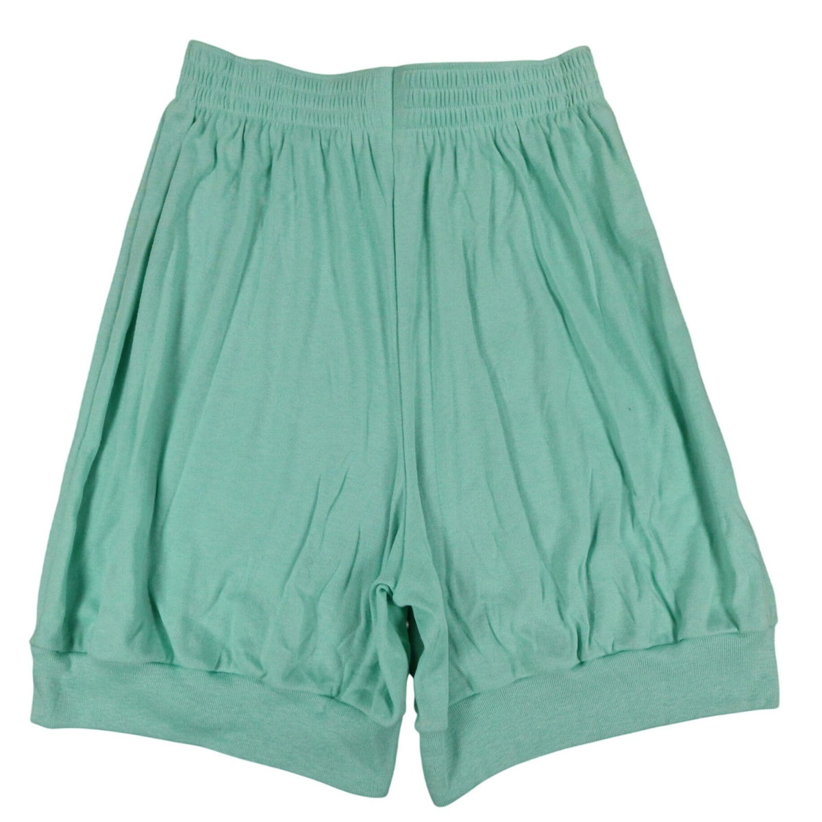 Vintage Silhouettes by Kathy Aqua Green Knit Shorts – Women’s Medium – Made in USA
