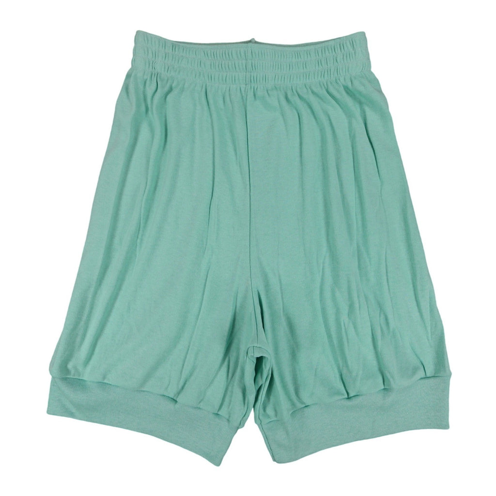 Vintage Silhouettes by Kathy Aqua Green Knit Shorts – Women’s Small – Made in USA