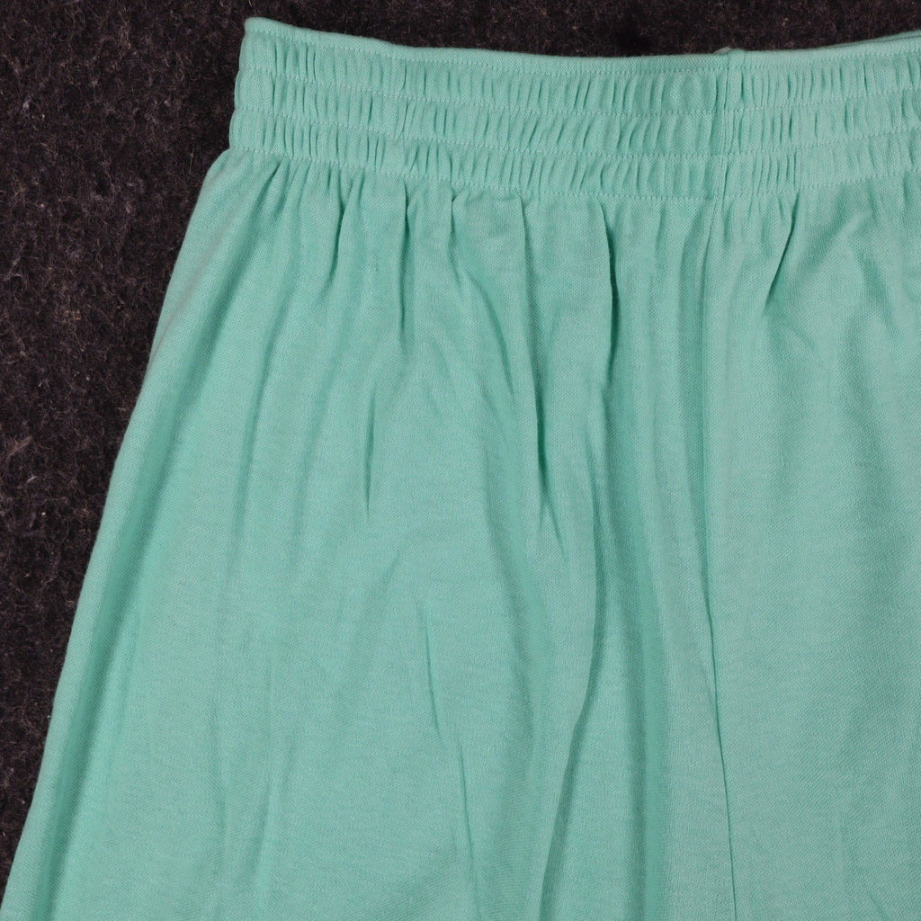 Vintage Silhouettes by Kathy Aqua Green Knit Shorts – Women’s Medium – Made in USA
