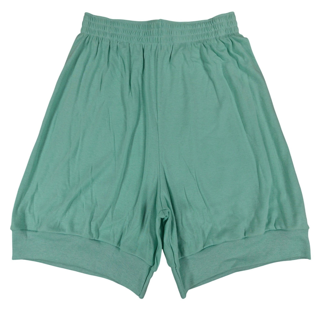 Vintage Silhouettes by Kathy Aqua Green Knit Shorts – Women’s Medium – Made in USA