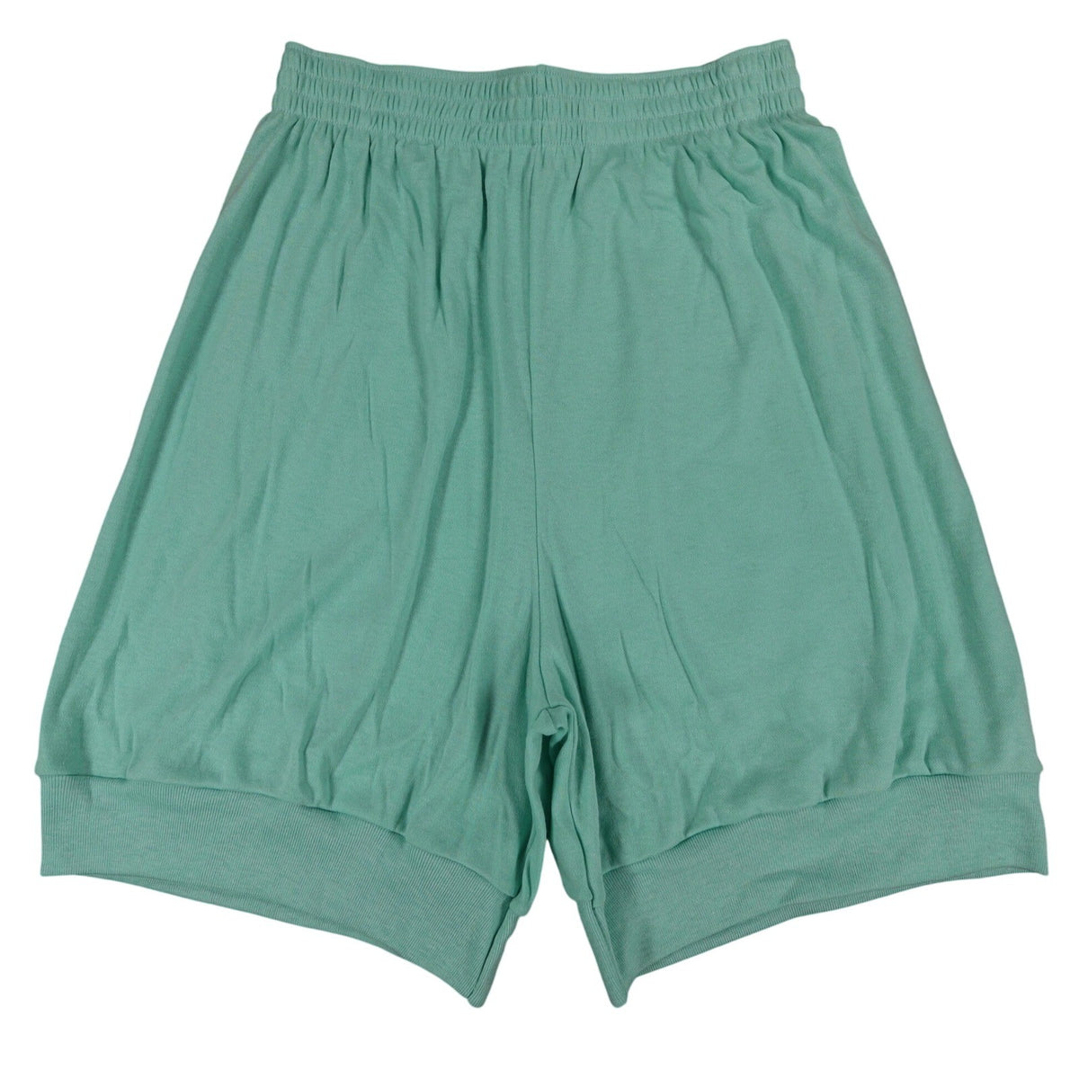 Vintage Silhouettes by Kathy Aqua Green Knit Shorts – Women’s Medium – Made in USA