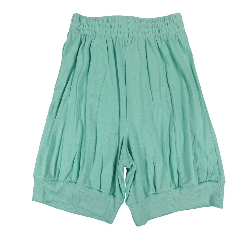 Vintage Silhouettes by Kathy Aqua Green Knit Shorts – Women’s Small – Made in USA