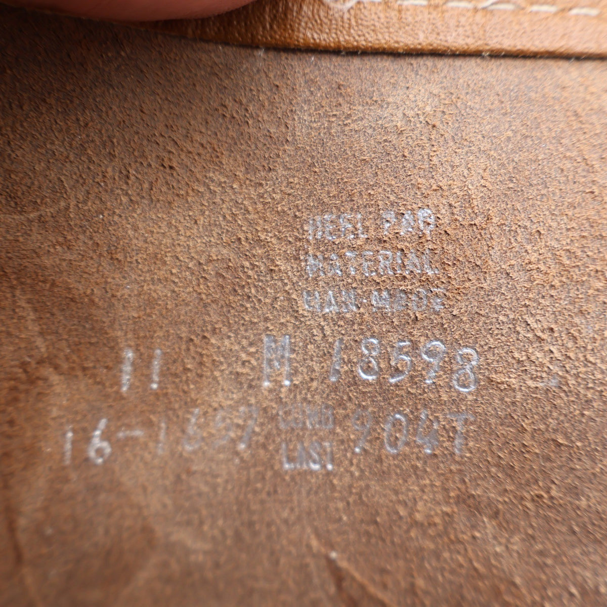Vintage Cedar Crest Brown Tan Moc Toe Wedge Sole Work Boots Men’s 11M Deadstock