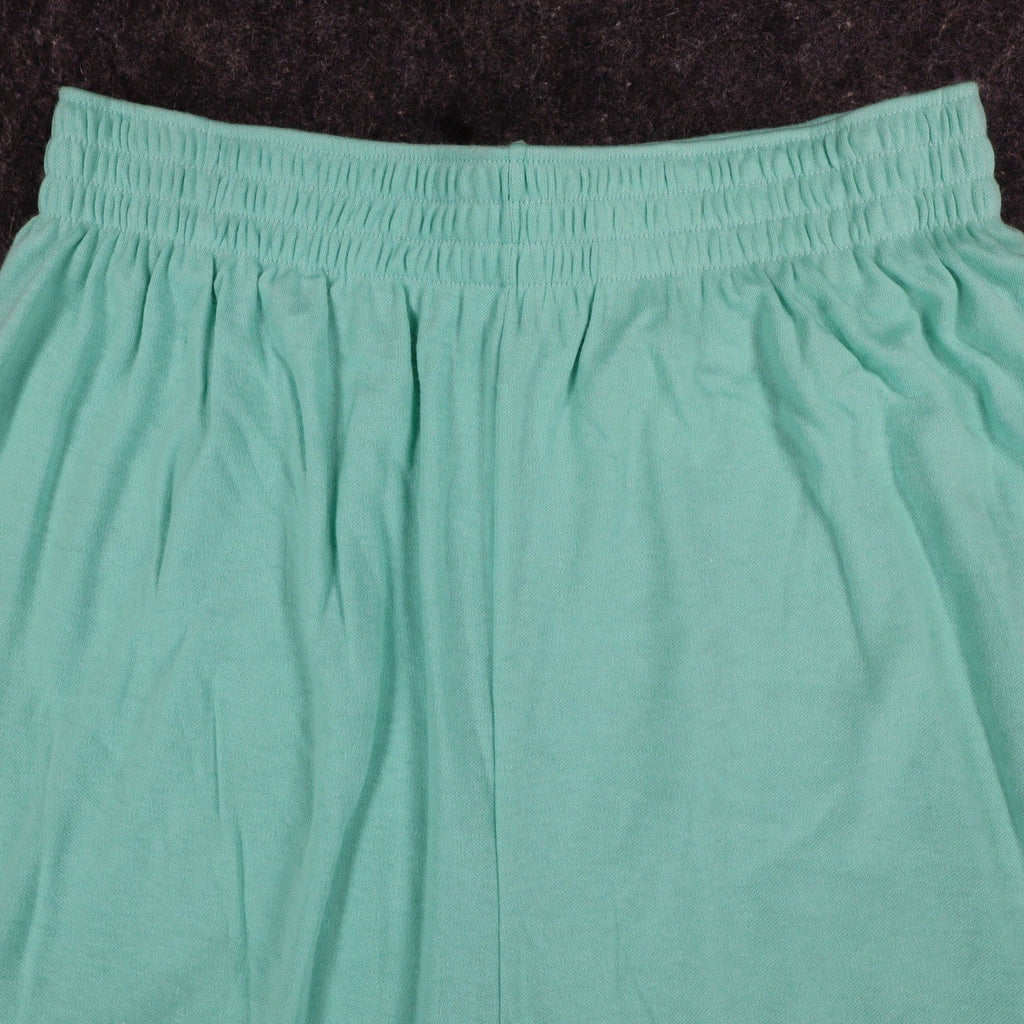 Vintage Silhouettes by Kathy Aqua Green Knit Shorts – Women’s Medium – Made in USA