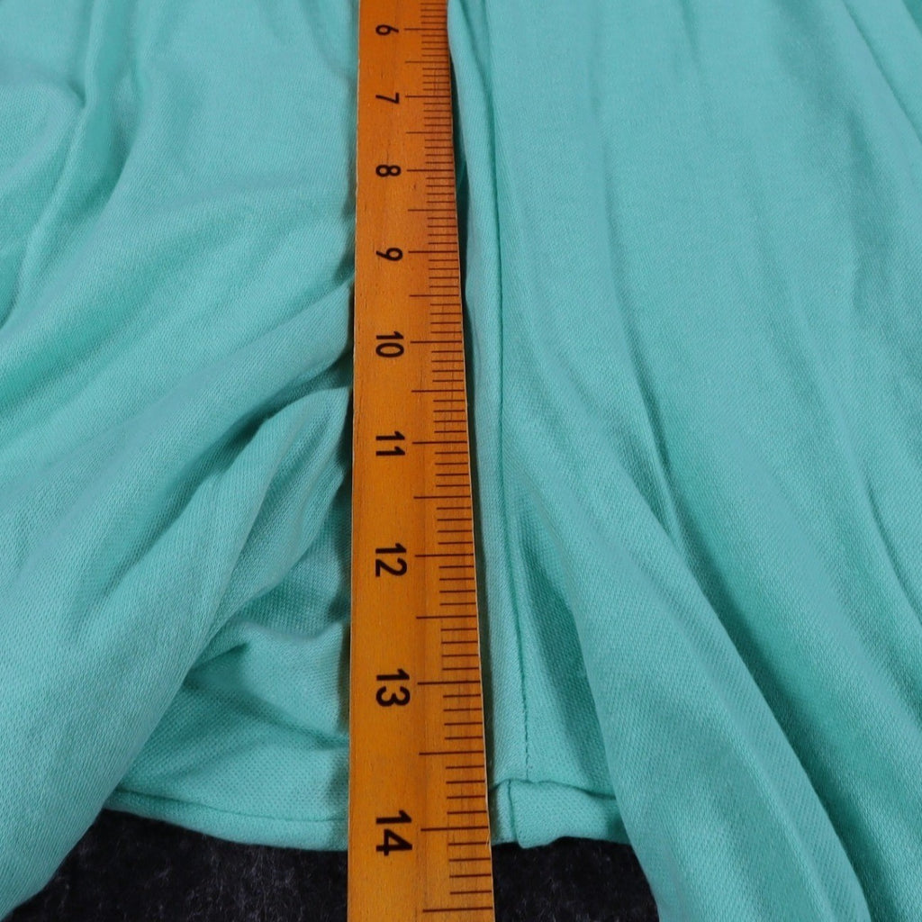 Vintage Silhouettes by Kathy Mint Green Knit Shorts Women’s Small Made in USA
