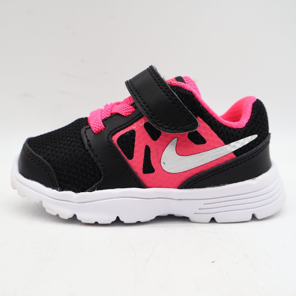 Nike Downshifter 6 TD Toddler 5C Black Hyper Rose Running Shoes 2015 Deadstock 685164-001 – photo 12 of 18