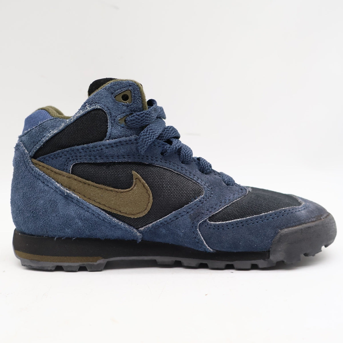 Nike Caldera Plus BPS Kids 13Y Vintage 1993 Deadstock Blue Black ACG Hiking Boots