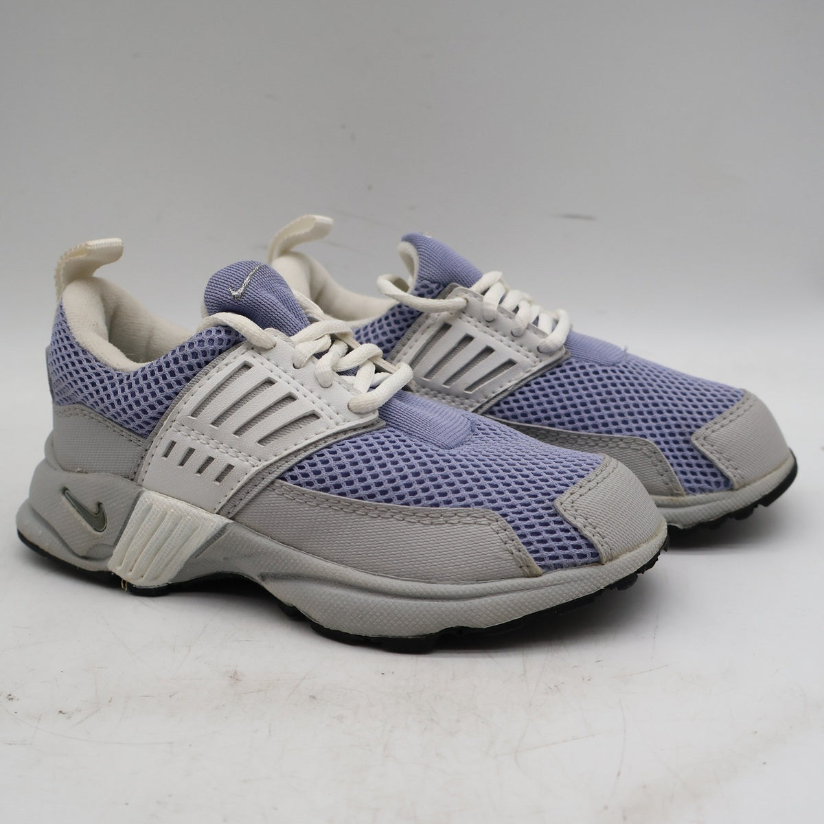 Nike Kid Yobbie Cage PS Kids 11C Purple Platinum White Sneakers 2002 Deadstock 304283-511 – photo 2 of 17