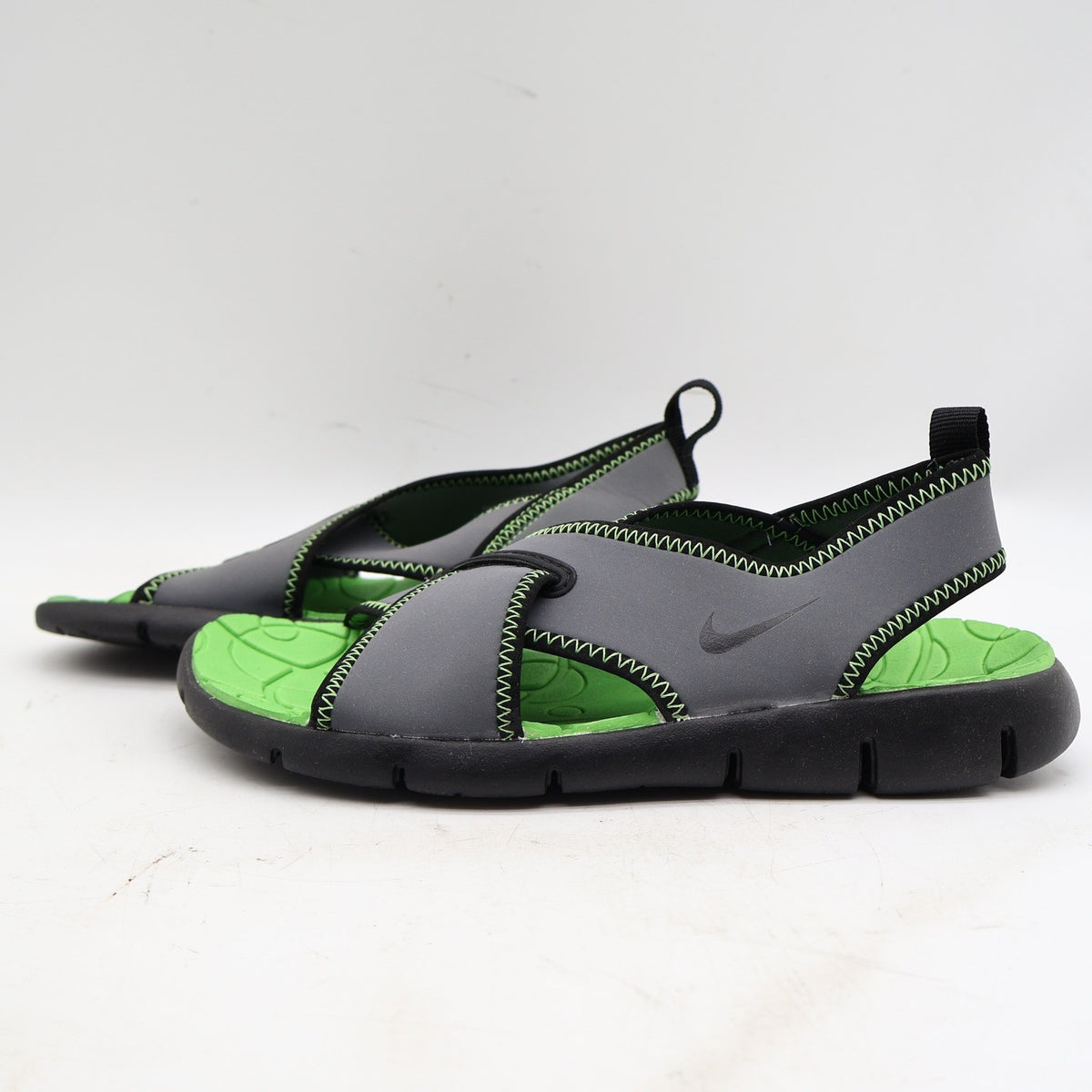Nike Sunray VIII GS PS Kids 3Y Grey Green Black Water Sandals Deadstock 314616-001 – photo 10 of 17