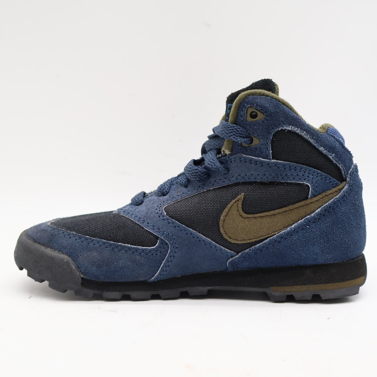 Nike Caldera Plus BPS Kids 13Y Vintage 1993 Deadstock Blue Black ACG Hiking Boots