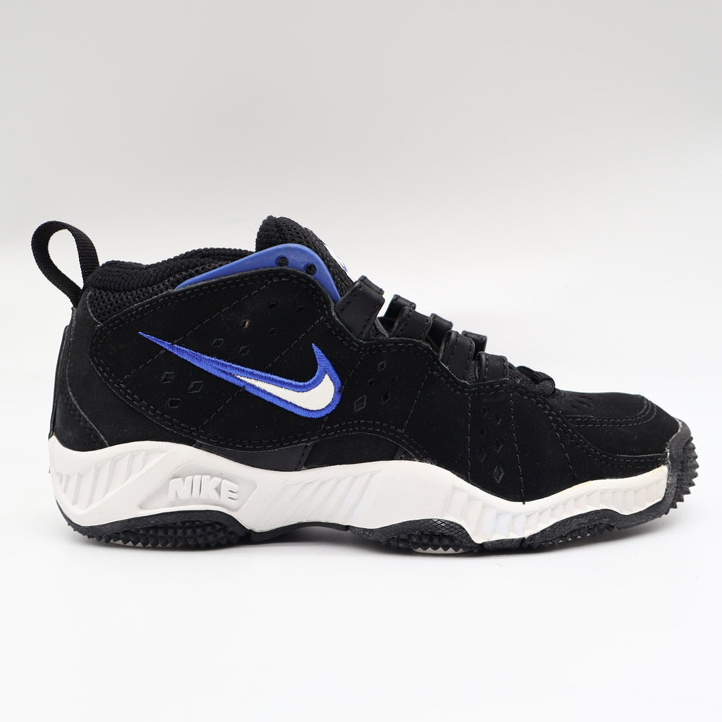Nike Assert Force BG Kids 4Y Vintage 1998 Deadstock Black Blue Basketball Shoes
