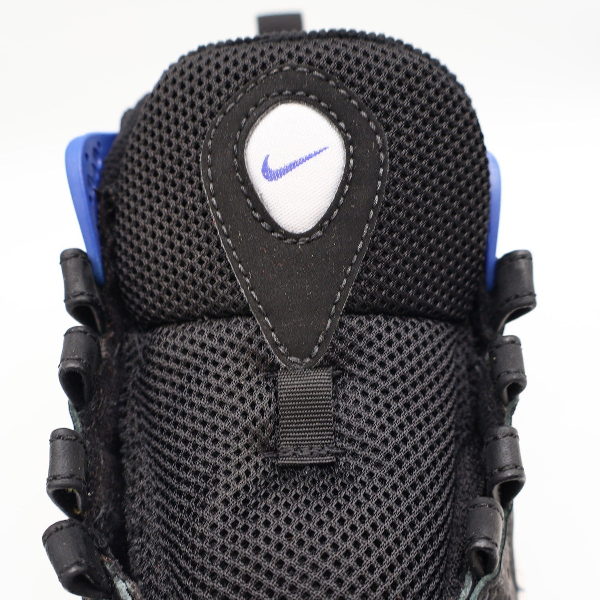Nike Assert Force BG Kids 4Y Vintage 1998 Deadstock Black Blue Basketball Shoes