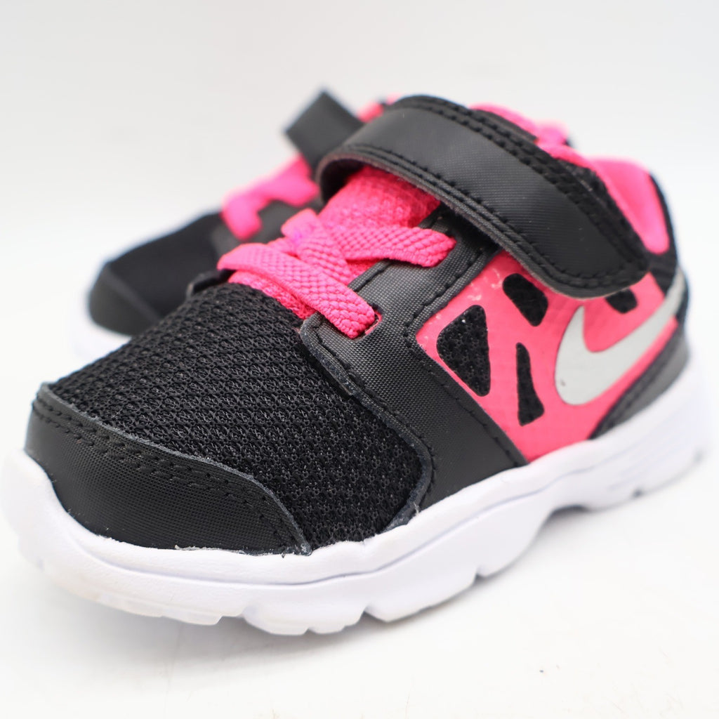 Nike Downshifter 6 TD Toddler 5C Black Hyper Rose Running Shoes 2015 Deadstock 685164-001 – photo 4 of 18