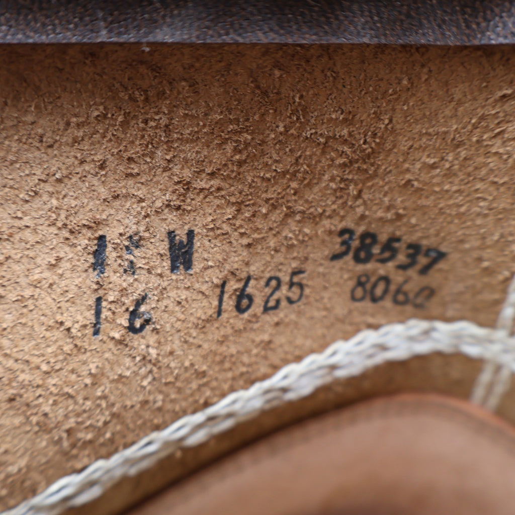 Cedar Crest Work Boots Mens 11 Wide Brown Leather Moc Toe USA Deadstock 16 1625 – photo 16 of 18