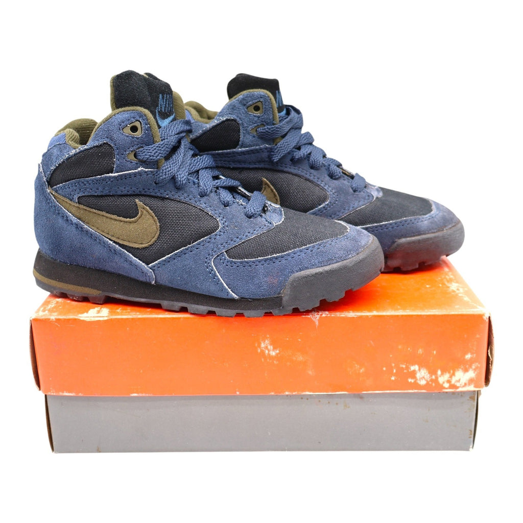 Nike Caldera Plus BPS Kids 13Y Vintage 1993 deadstock Blue Black ACG Hiking Boots
