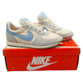 Nike Bongo W/SFT B Kids 13 Vintage 1986 deadstock Beige Blue Nylon Suede Sneakers