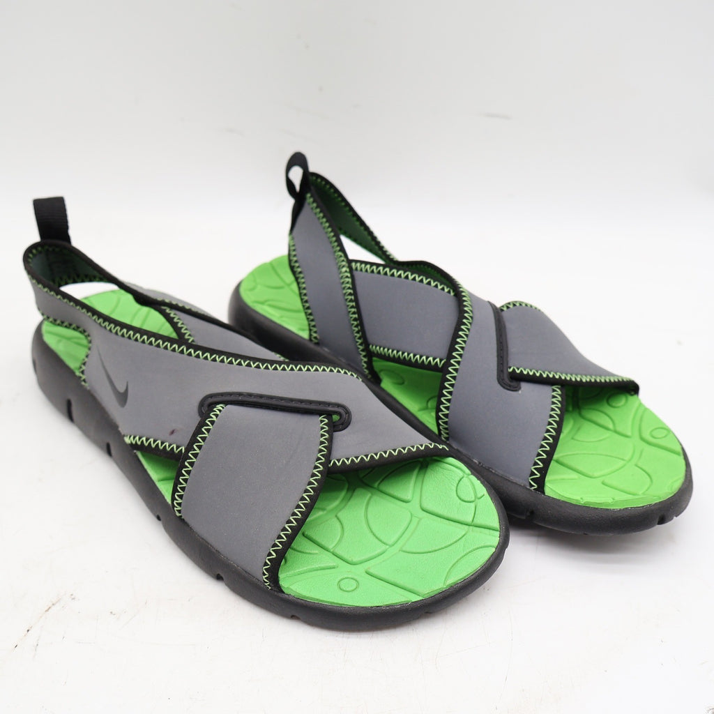 Nike Sunray VIII GS PS Kids 3Y Grey Green Black Water Sandals Deadstock 314616-001 – photo 2 of 17