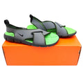 Nike Sunray VIII GS PS Kids 3Y Grey Green Black Water Sandals Deadstock 314616-001