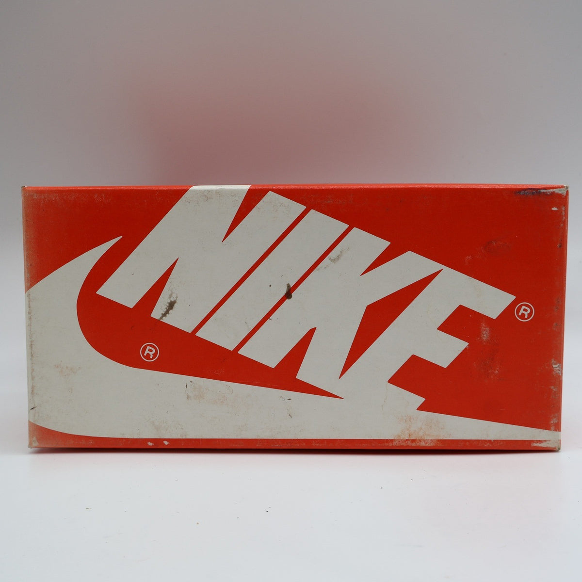 Nike Bongo W/SFT B Kids 13 Vintage 1986 Deadstock Beige Blue Nylon Suede Sneakers