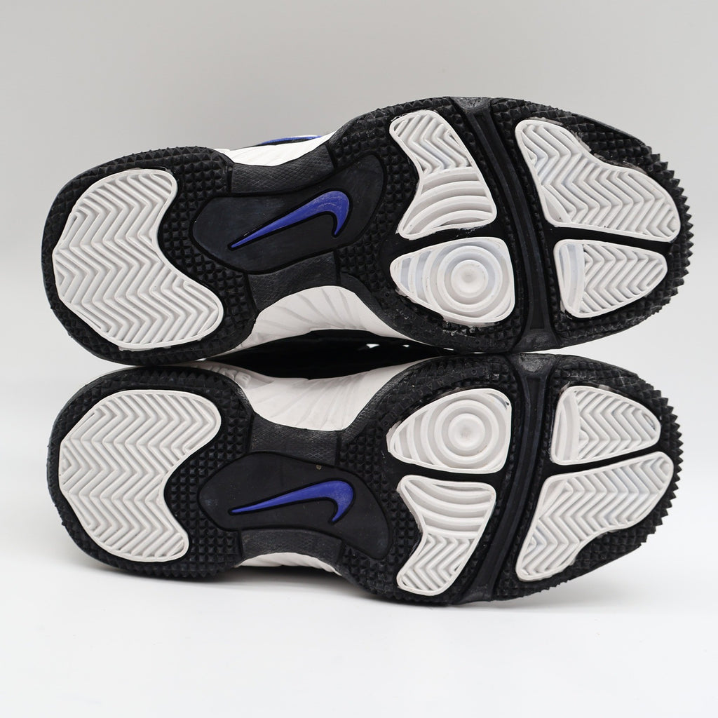Nike Assert Force BG Kids 4Y Vintage 1998 Deadstock Black Blue Basketball Shoes
