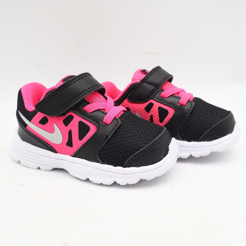 Nike Downshifter 6 TD Toddler 5C Black Hyper Rose Running Shoes 2015 Deadstock 685164-001 – photo 2 of 18