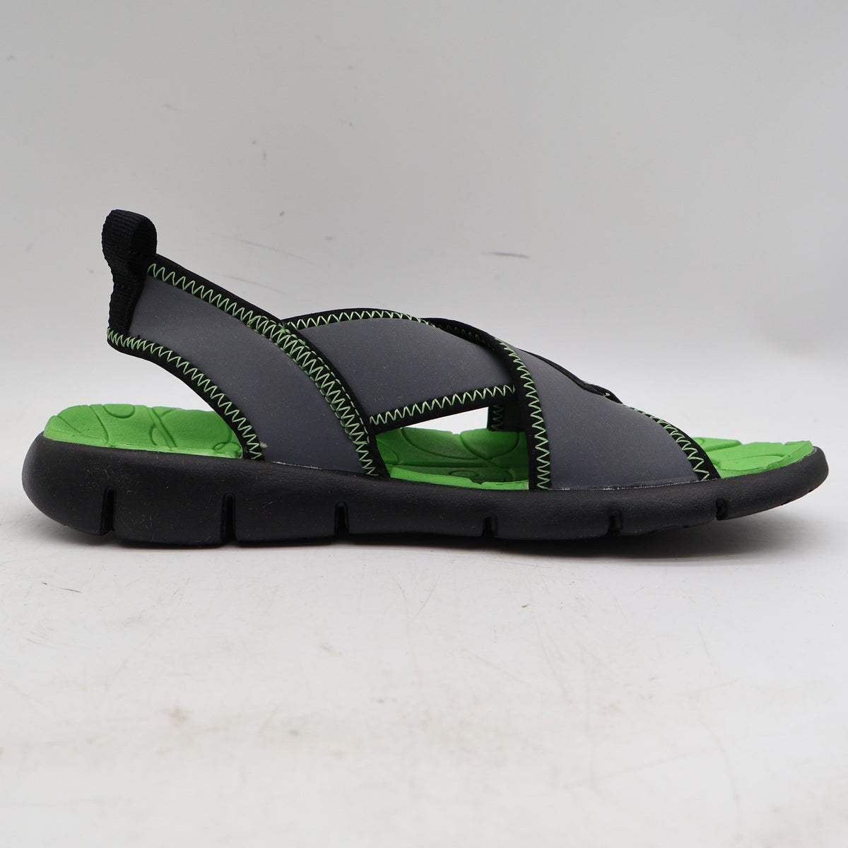 Nike Sunray VIII GS PS Kids 3Y Grey Green Black Water Sandals Deadstock 314616-001 – photo 9 of 17