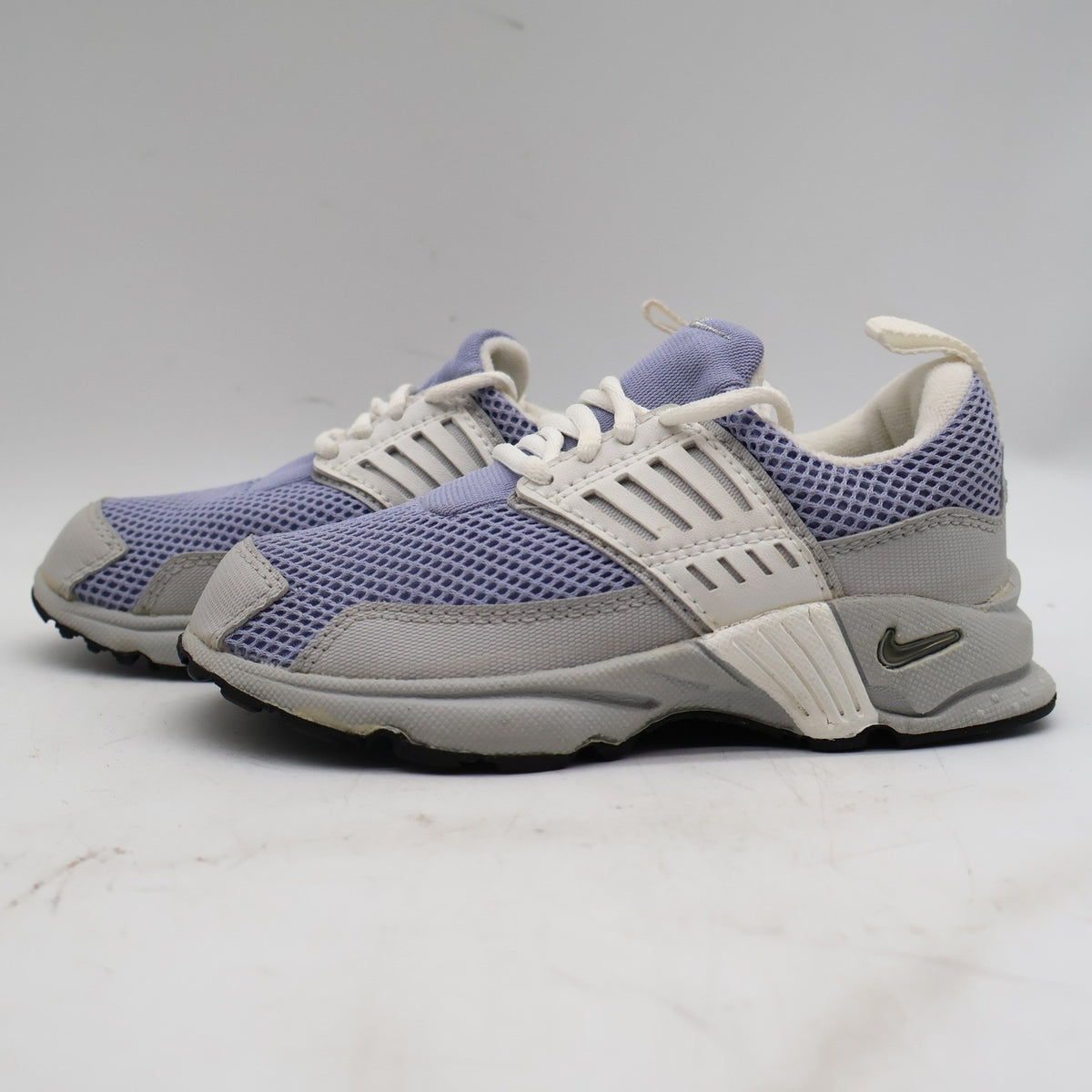 Nike Kid Yobbie Cage PS Kids 11C Purple Platinum White Sneakers 2002 Deadstock 304283-511 – photo 5 of 17