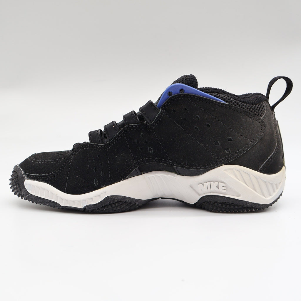 Nike Assert Force BG Kids 4Y Vintage 1998 Deadstock Black Blue Basketball Shoes