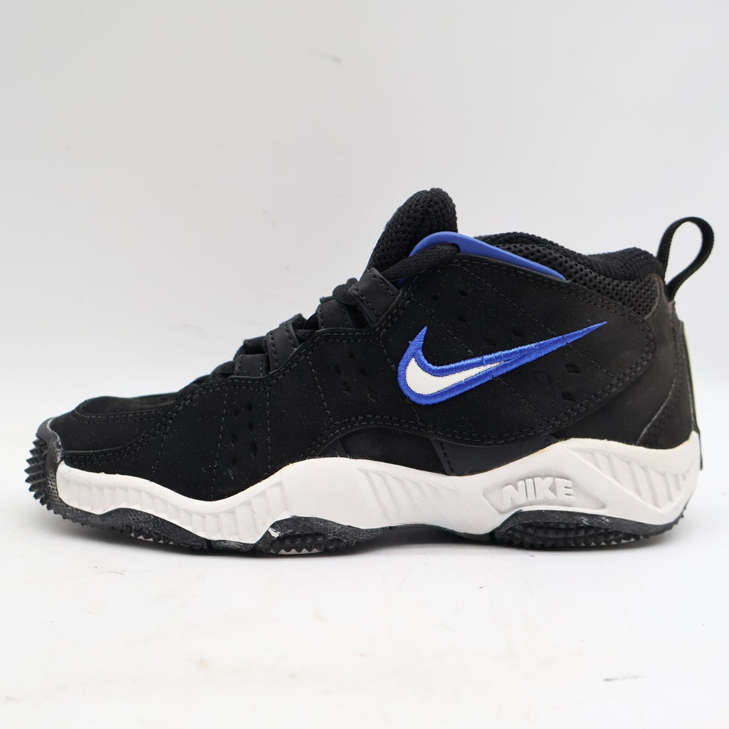 Nike Assert Force BG Kids 4Y Vintage 1998 Deadstock Black Blue White Basketball Shoes